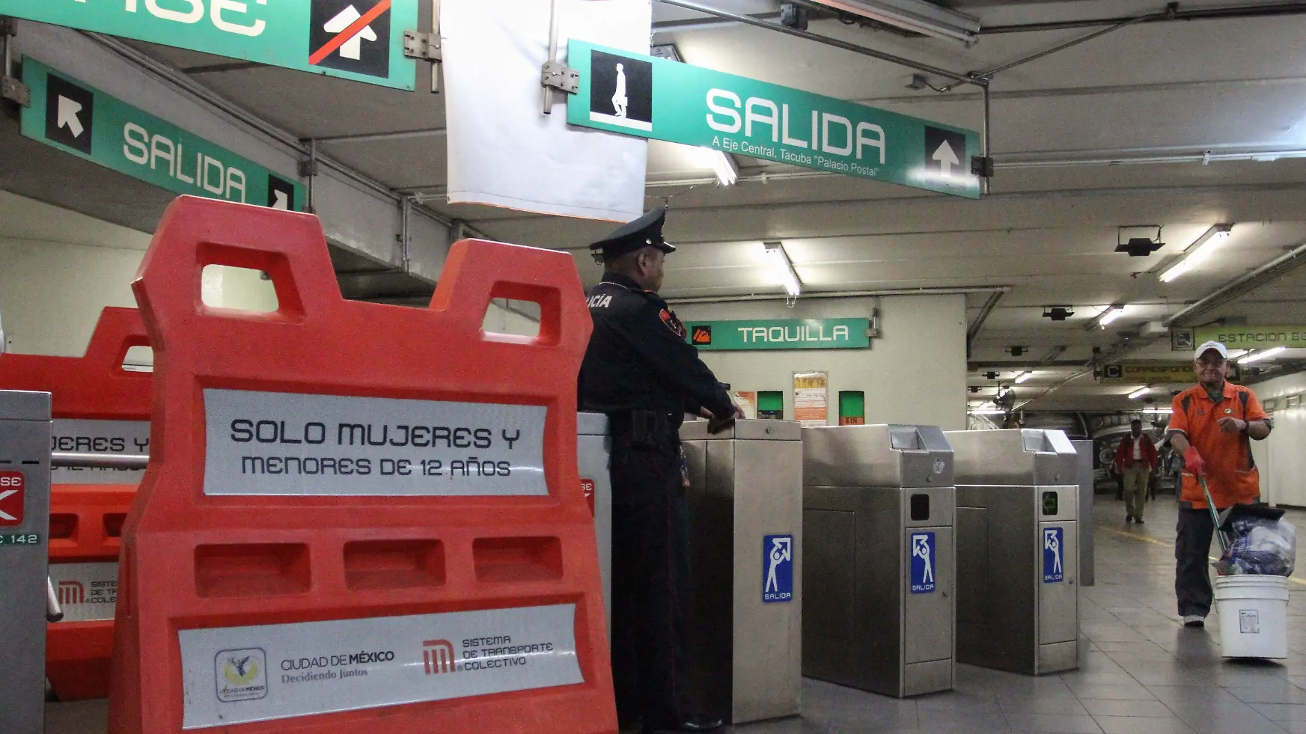 metro seguridad CUARTOSCURO